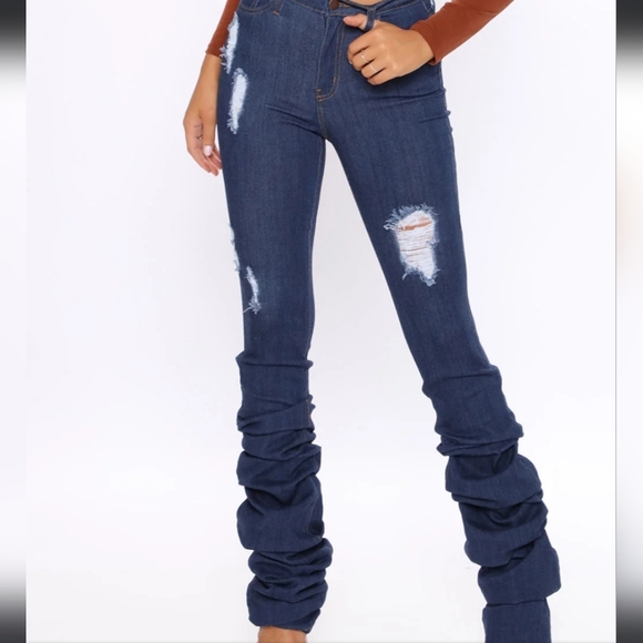 Fashion Nova jeans women size large - Picture 1 of 4